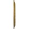 Ekena Millwork Munich Ceiling Medallion (Fits Canopies up to 5 5/8"), Hand-Painted Gold, 17 1/2"OD x 3 5/8"ID x 1"P CM17MUGLS - alternate 4